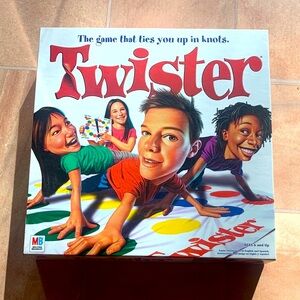 Vintage Milton Bradley Twister Kids Classic Interactive Family Party Board Game